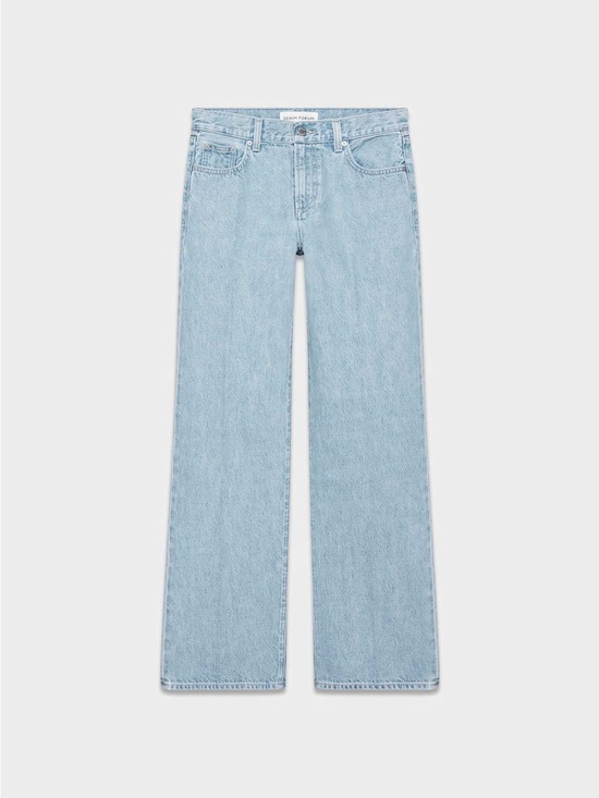 Denim Forum Denim - Denim Forum The Farrah Lo-Rise Wide